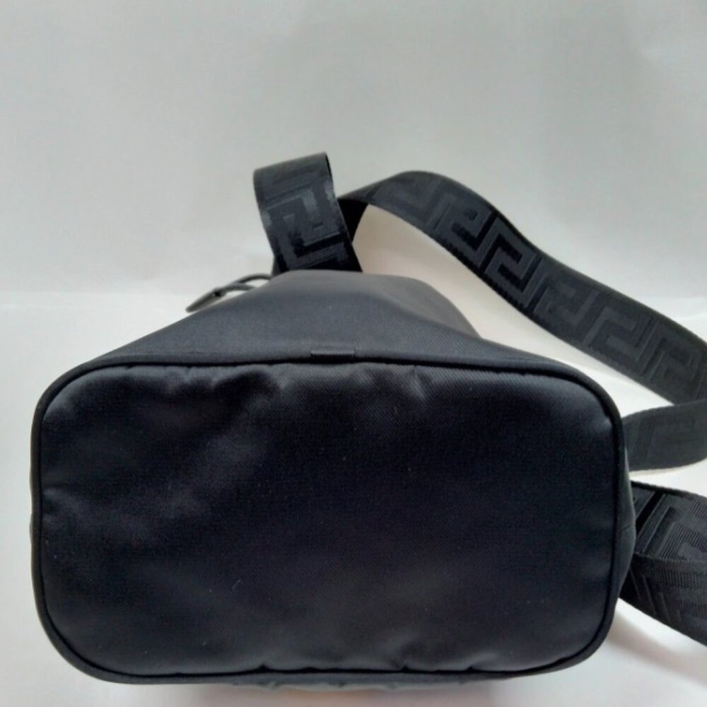 VERSACE Small Medusa Nylon Bucket Bag - Picture 3 of 13